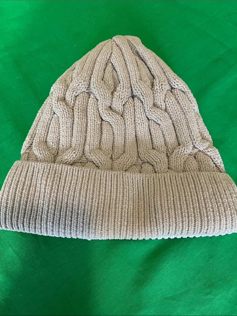 Rachel Zoe Ribbed Knit Beanie in Light Gray